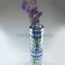 Prix ​​approprié top qualité Art Décoration de la maison Crystal cadeau moderne Vase